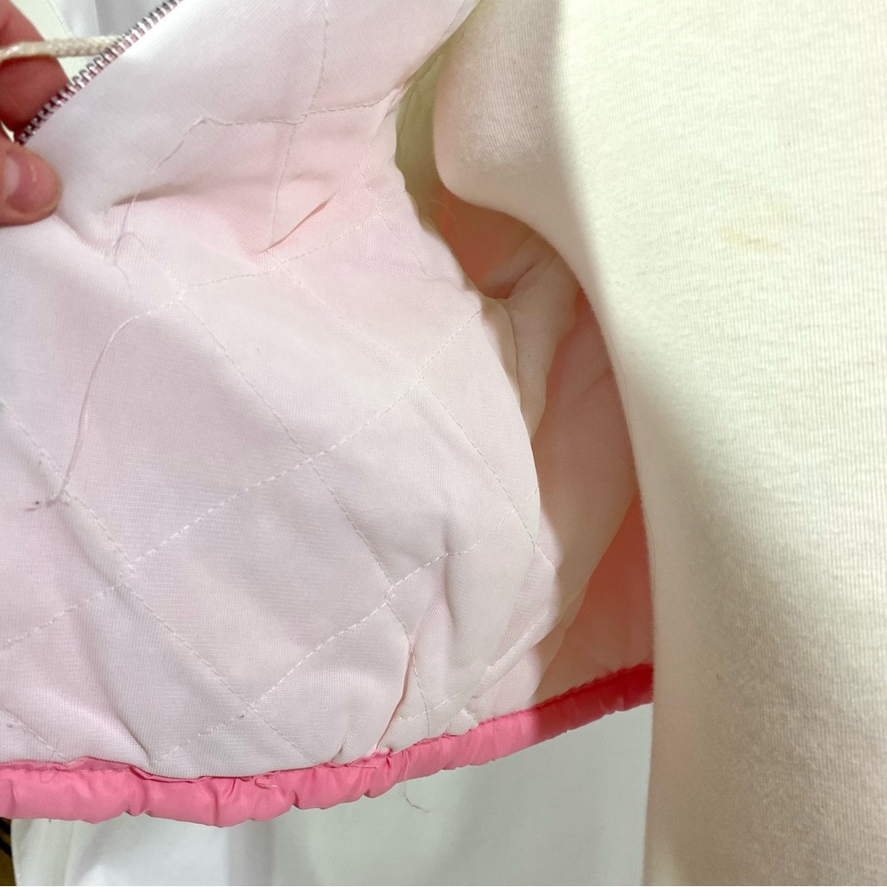 Girl’s Sears Vintage 80’s Pink Kitty Coat 3T 4T Winter Cat Jacket - Picture 7 of 10
